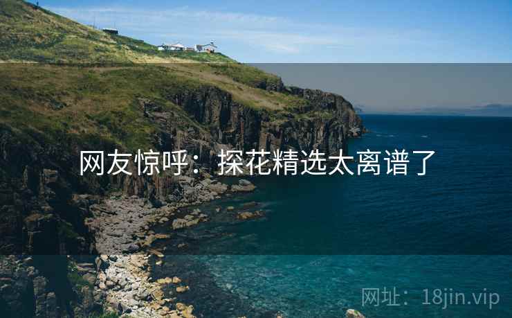 网友惊呼：探花精选太离谱了