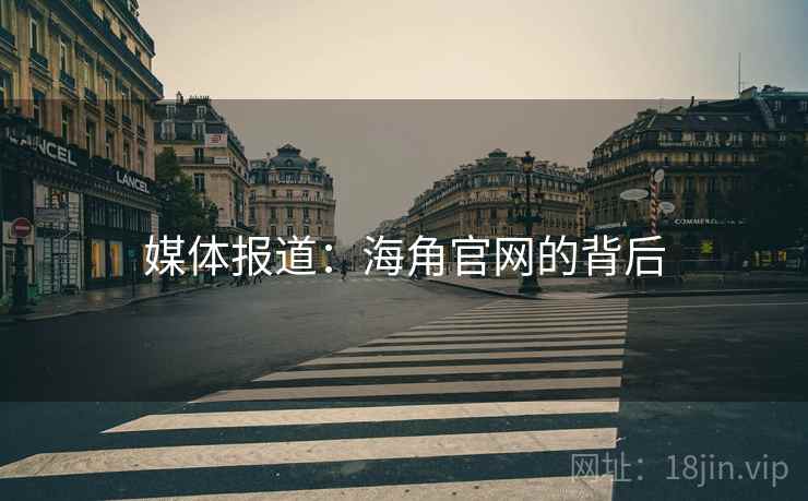 媒体报道：海角官网的背后