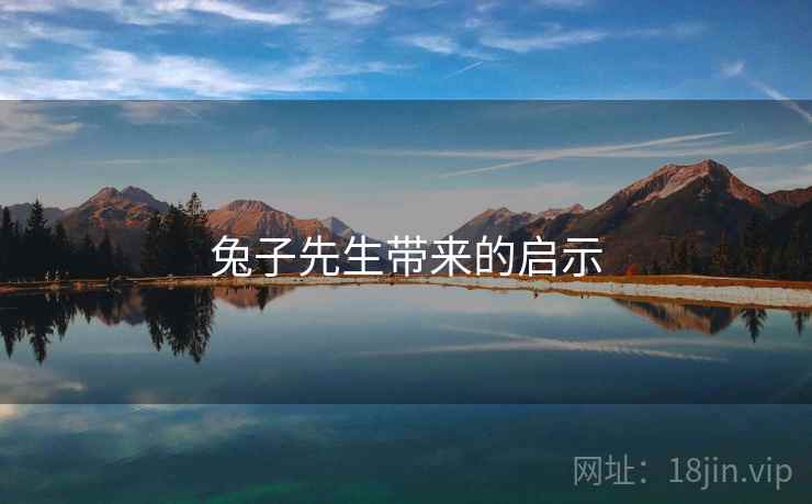 兔子先生带来的启示  第2张 兔子先生带来的启示  第2张