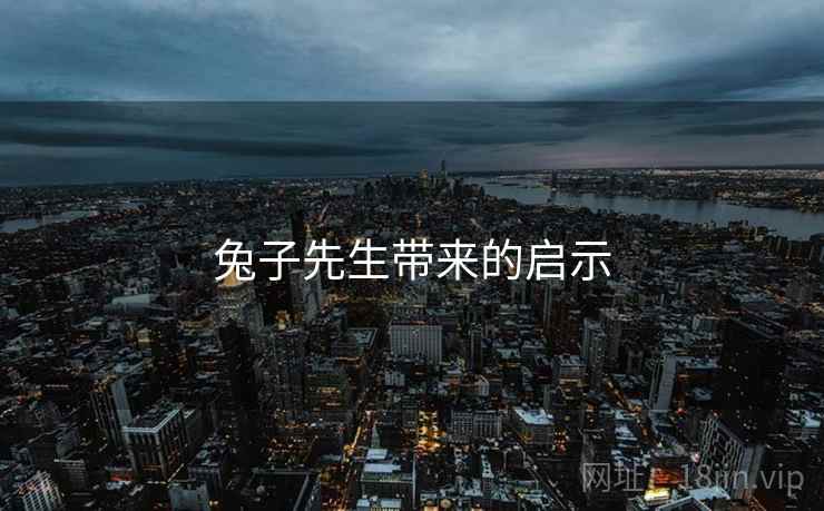 兔子先生带来的启示  第1张 兔子先生带来的启示  第1张